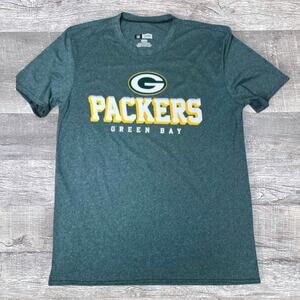 Green Bay Packers T Shirt Mens S Team Apparel Tri Blend Tee NFL Football